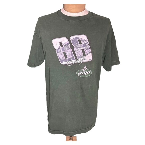 Y2K Dale Earnhardt #88 Amp NASCAR T Shirt - Picture 1 of 3